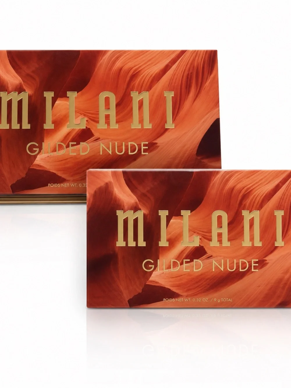 Milani Gilded Nude Bronzer & Contour Palette - Copper Bronze